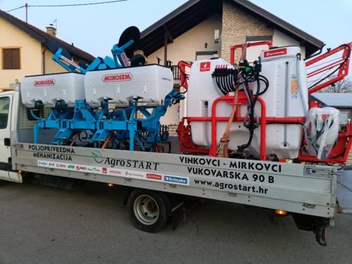 Monosem kultivator + Agromehanika prskalica 